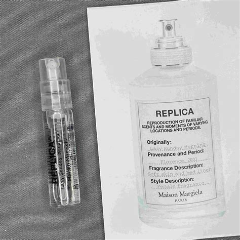 lazy sunday morning perfume sample